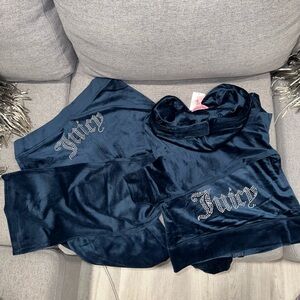 Juicy Couture Velour Tracksuit BLING